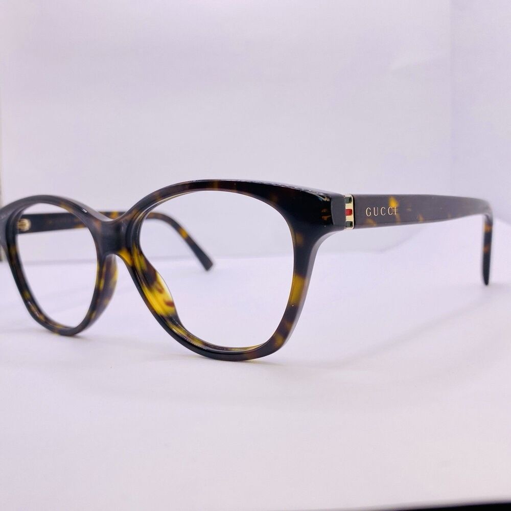 Gucci Authentic Eyeglasses GG0456O 002 53 [] 15 140 Tortoise Havana Brown